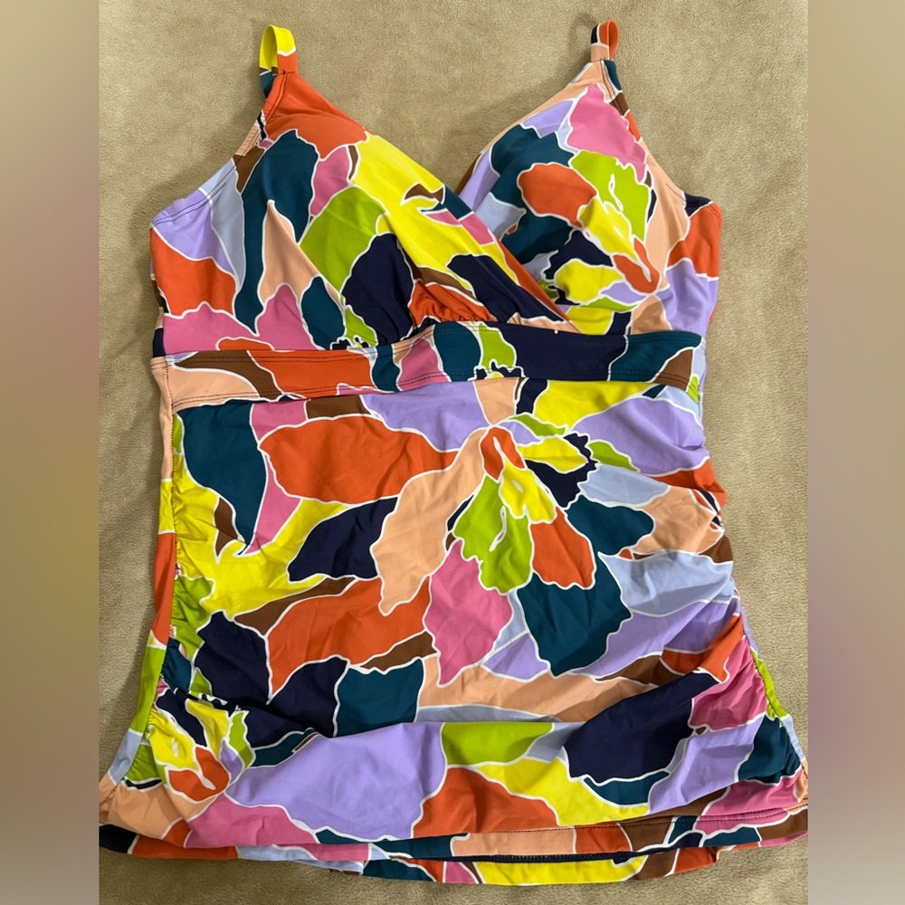 Anne Cole Multicolor Women's tankini bathing suit top